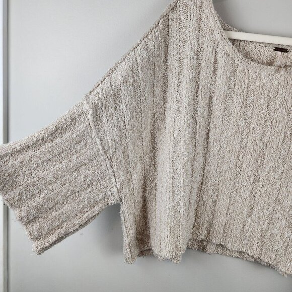 Free People size XS Good Day cropped pullover sweater - Picture 5 of 11